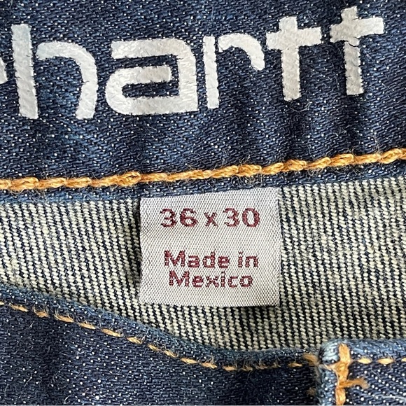 Carhartt Force Extremes Relaxed Fit Jeans | Men’s 36x30 | Workwear Tapered Leg - Picture 10 of 13